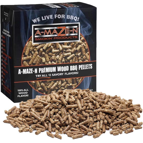 A-Maze-N Premium Wood BBQ Pellets 2lbs