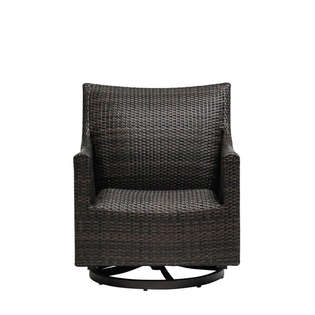 Ratana Biltmore Swivel Gliding Club Chair Wicker Land Patio Calgary