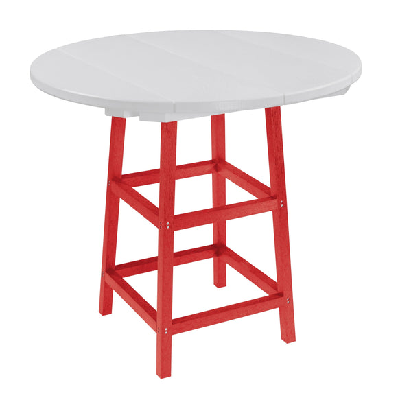 C.R. Plastic Products Dining Table Red-01 TB03 40