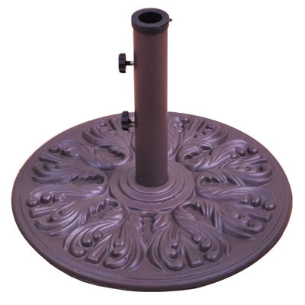 coral coast 40-lb. european patio umbrella stand 40lb Cast Iron | Wicker Land Victoria Model:MT5000.B2 Pflueger Mustang Minnow Heavy 352A Supported by a sturdy