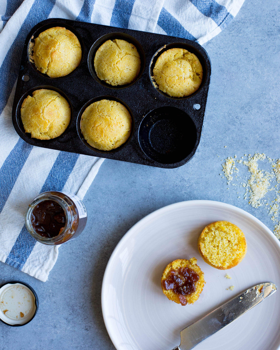 Lodge Logic Cast Iron Muffin Pan BBQ Land Calgary Kelowna - Main Image