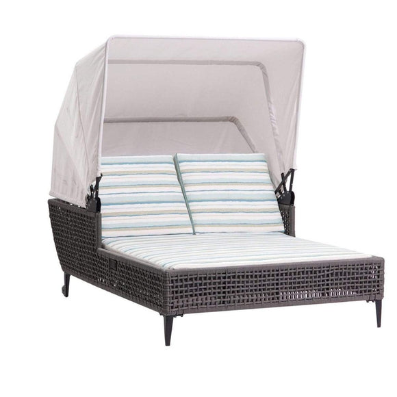 Ratana Day Bed Genval Daybed w/Sunbrella Canopy
