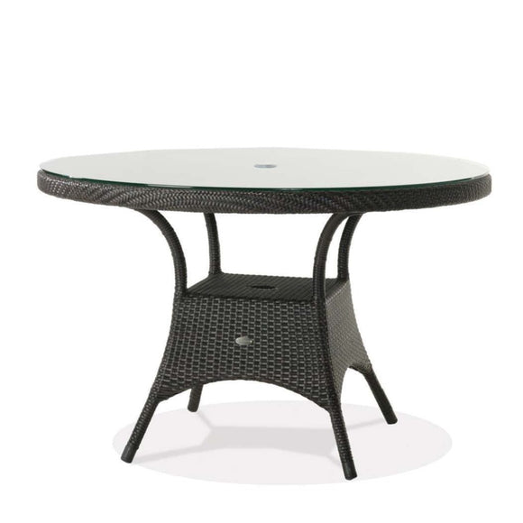 Ratana Dining Tables Palm Harbor 48” Round Dining Table with Glass