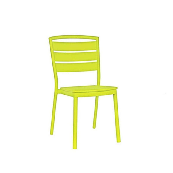 Ratana Furniture - Dining Ciara Stacking Side Chair - Green