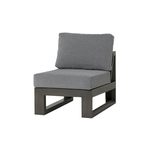 Ratana Sectional Ash Grey Element 5.0 Armless Chair