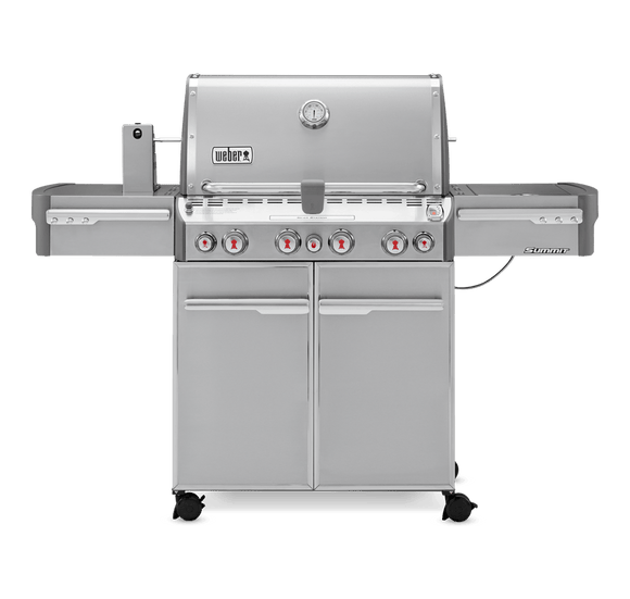 Weber Weber Gas Grills Summit S-470 Gas Grill Stainless Steel LP - 7170001