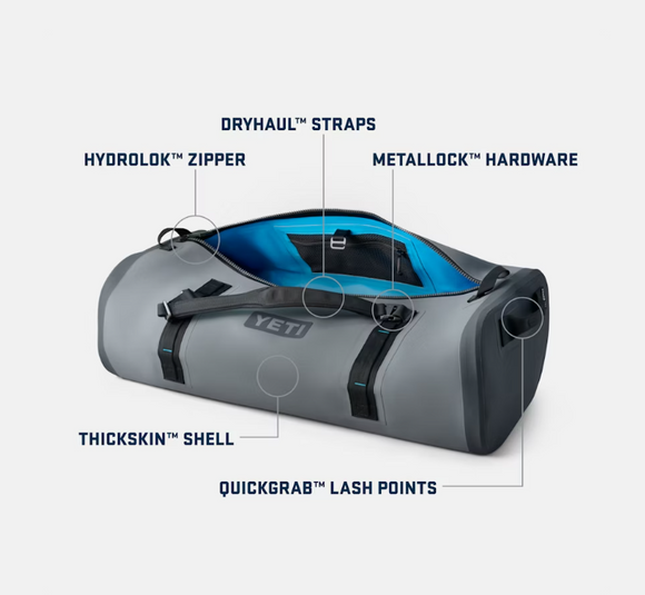 Panga Submersible Duffel Storm Gray 100L