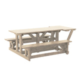 T52 72" Rectangular Picnic Table- Wheelchair Accessible