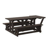 T52 72" Rectangular Picnic Table- Wheelchair Accessible