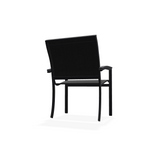 Bazza Sling Stacking Cafe Chair w/Polymer Accents