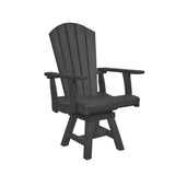 C15 Addy Swivel Dining Arm Chair