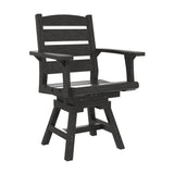 C322 Napa Swivel Dining Arm Chair