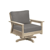 Tofino Swivel Arm Chair