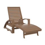L38 St. Tropez Chaise Lounge w/Wheels