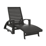 L38 St. Tropez Chaise Lounge w/Wheels