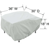 Small Table, Fire Table, Ottoman Cover