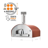 Roma Hybrid Gas & Wood Pizza Oven