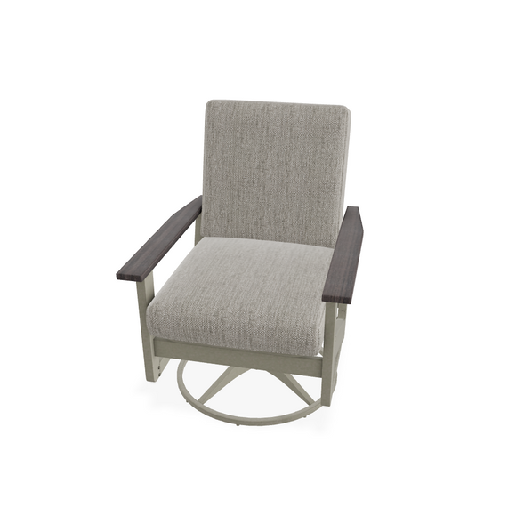 Wexler Rustic Swivel Chair RX6F784