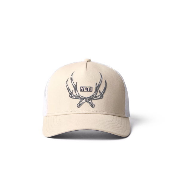 Antler Badge Hat - Light Khaki