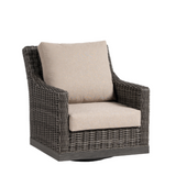 Budapest Swivel Gliding Club Chair