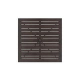 Canbria 39" Square Counter Table w/Umbrella Hole