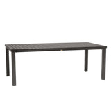 Canbria 84" x 44" Rectangle Dining Table w/Umbrella Hole