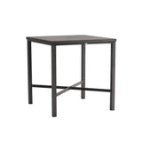 Canbria 39" Square Bar Table w/Umbrella Hole