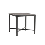 Canbria 39" Square Counter Table w/Umbrella Hole