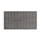 Canbria 71" x 39" Rectangle Dining Table w/Umbrella Hole