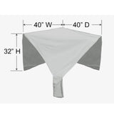 Zip-Together Sectional Cover - L-Shape