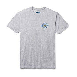 Open Seas Short Sleeve T-Shirt Heather Grey