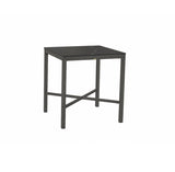 Laguna 39" Square Sintered Stone Bar Table W/UH