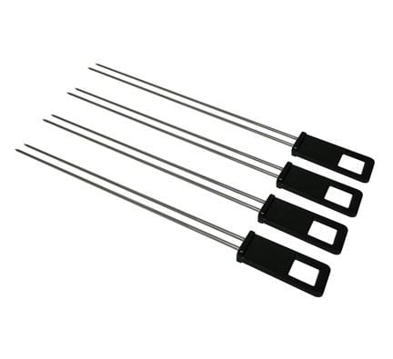 Saber Stainless Steel Dual Skewers