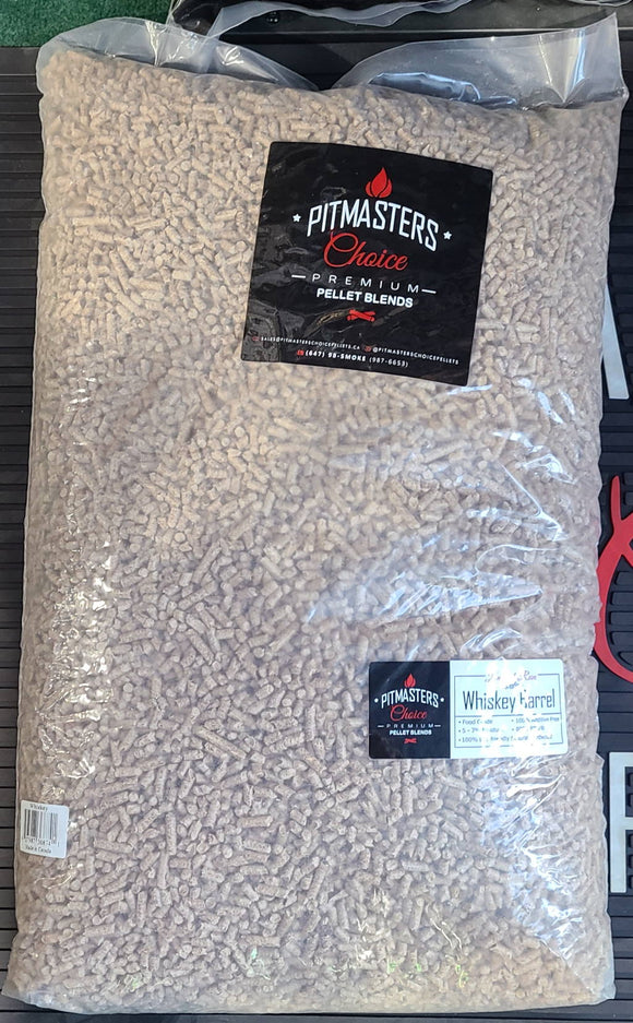 Limited Run Canadian Whiskey Barrel Pellets - 40 lbs Bag