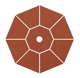 789 11' Galtech Auto-Tilt Market Umbrellas - In Stock