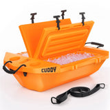 GoSports - Cuddy Floating Cooler and Dry Storage 40QT - Orange