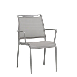 Como Stacking Dining Arm Chair