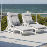 L38 St. Tropez Chaise Lounge w/Wheels