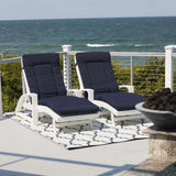 L38 St. Tropez Chaise Lounge w/Wheels