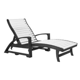 L38 St. Tropez Chaise Lounge w/Wheels