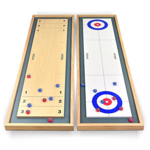 GoSports - Shuffleboard and Curling 2-in-1 Board Game