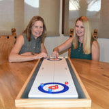 GoSports - Shuffleboard and Curling 2-in-1 Board Game