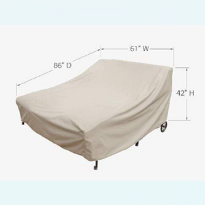 Double Chaise Weather Cover - CP130