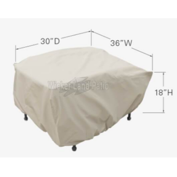 Small Fire Pit/Table/Ottoman Weather Cover - CP938