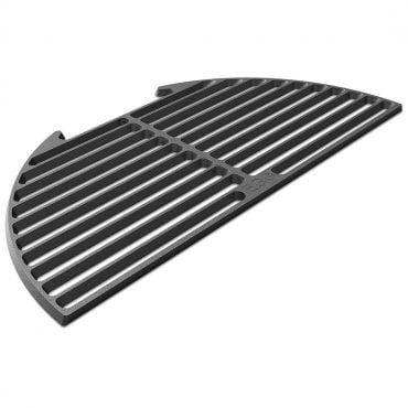 Big Green Egg Barbeque Half Moon Cast Iron Grid