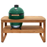 Big Green Egg Barbeque Large Acacia Wood Table