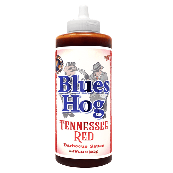 Blues Hog Rubs, Sauces & Brines Blues Hog Tennessee Red Sauce Squeeze Bottle 23 oz.