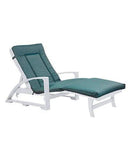 C.R. Plastic Products cushion Cast Breeze - 40456 LP01 Chaise Lounge Cushion