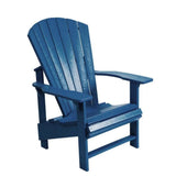 C.R. Plastic Products Furniture - Chairs Navy-20 C03 Upright Adirondack