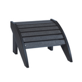 C.R. Plastic Products Furniture - Coffee, End Tables & Ottomans Black-14 F01 Footstool